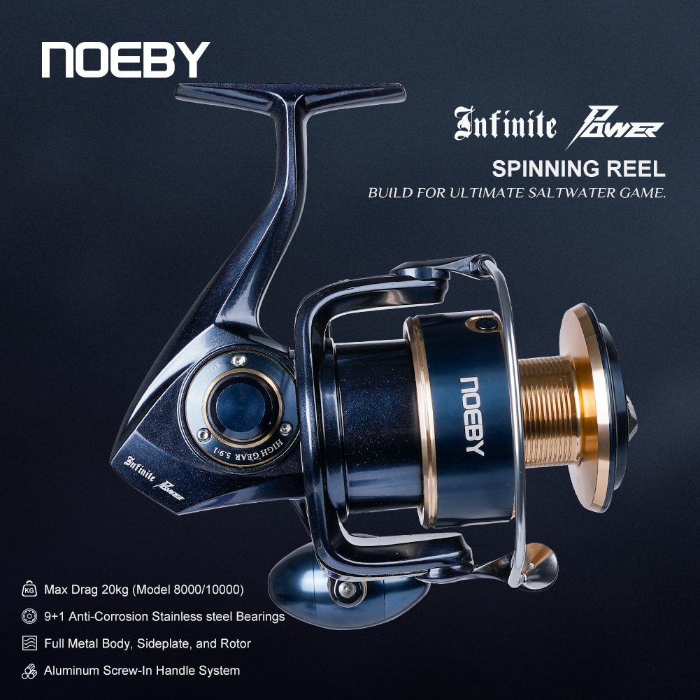 Daiwa Reel Bg - Carretilha de Pesca Noeby Infinite Power