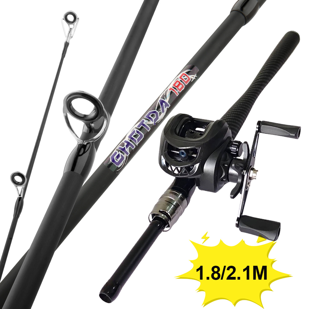 Spincast Reel - Conjunto de Pesca com Vara e