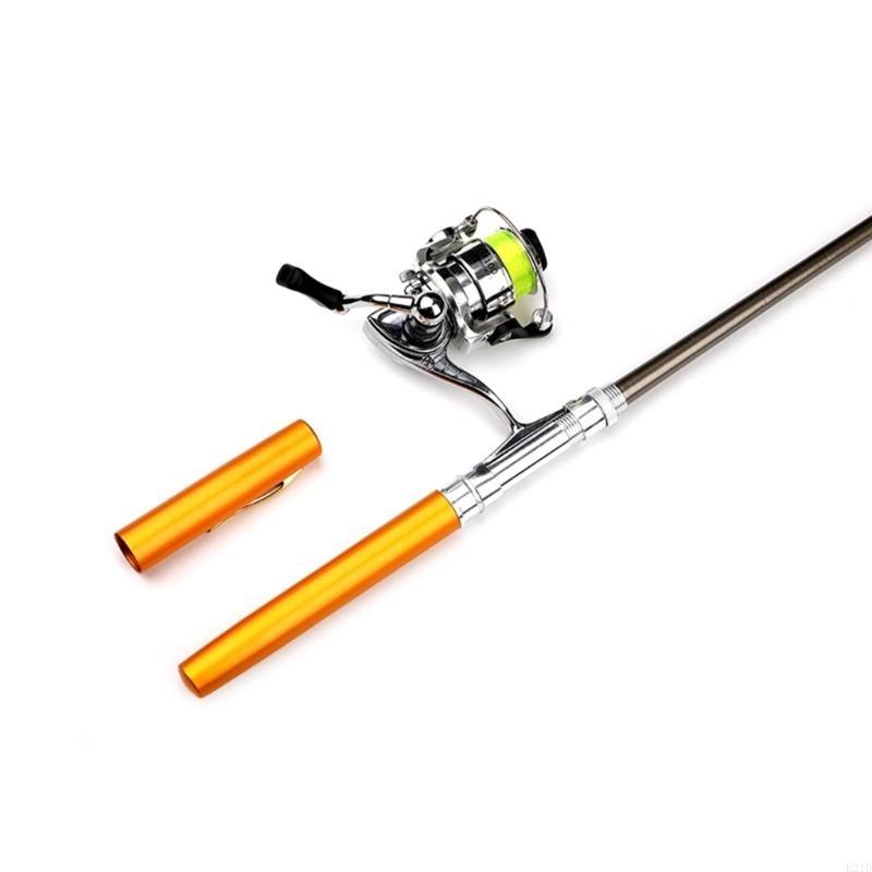 Penn Reel Fierce - Mini vara pesca bolso portátil, caneta