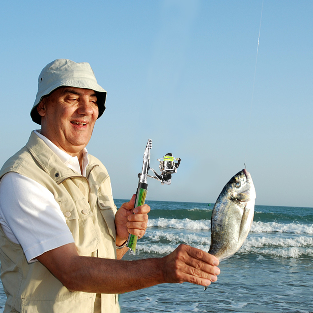 Vara de Pesca Portátil em Form - Penn Reel Fierce avaliação e preço